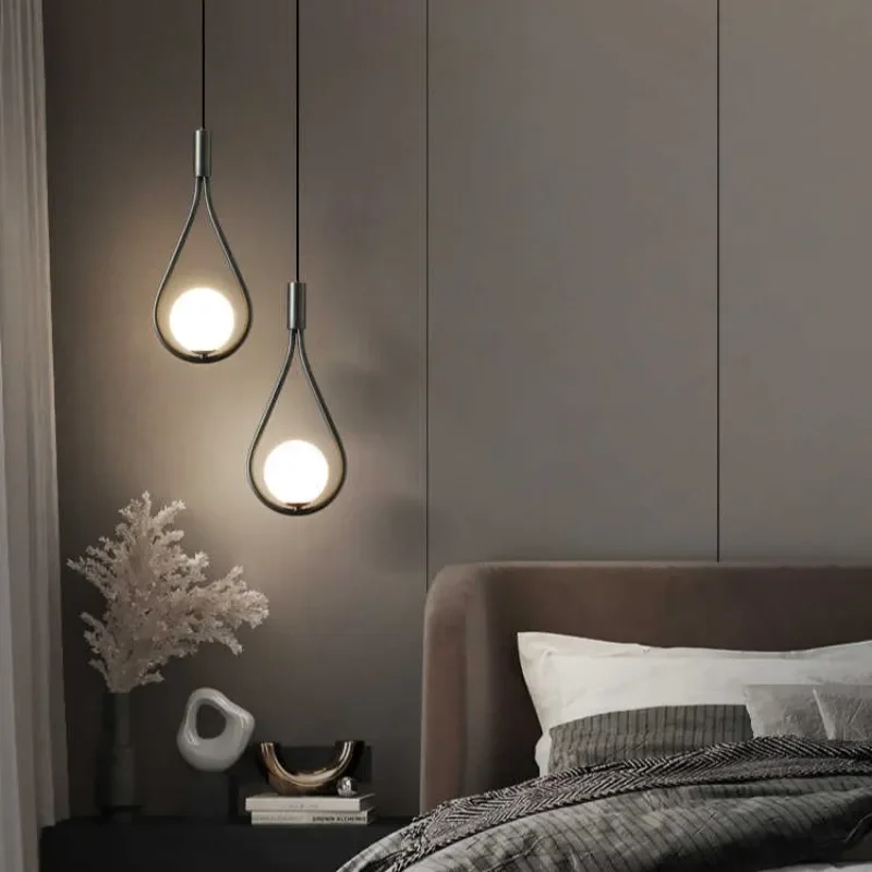 Modern French Luxury Chandelier All Copper Pendant Light for Living Room Dining Area Bedroom Bedside Sofa Decoration Fixture