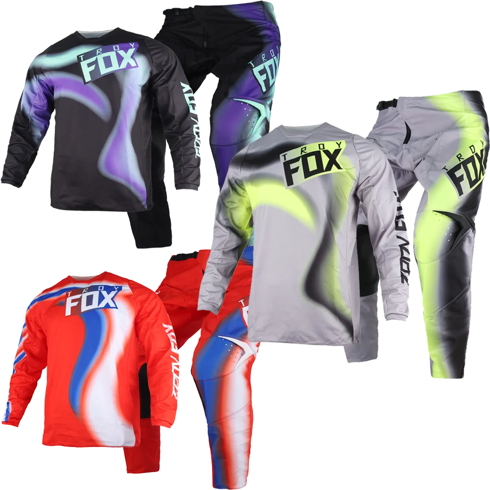 

180/360 Toxsyk Nuklr Xpozr Bnkr Leed MX Dirt Bike Gear Set Jersey Pants Motocross Outfit Kits Offroad Cycling Motor Suit For Men