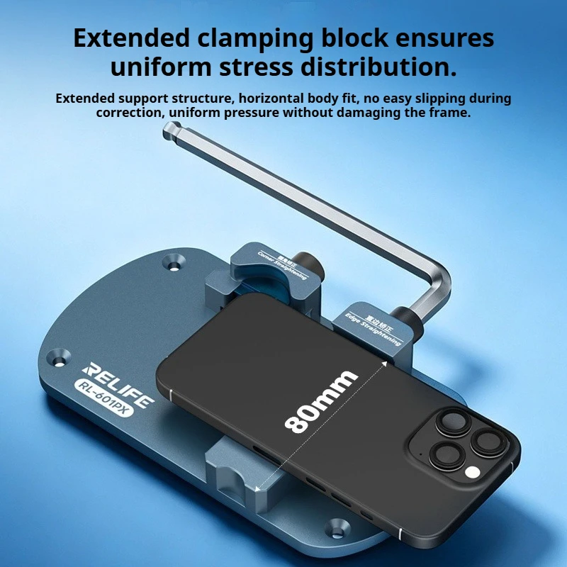 RELIFE RL-601PX Dual-Station Frame Corrector Support Stability Precision Correction for Phone Repair Bezel Correction Tools