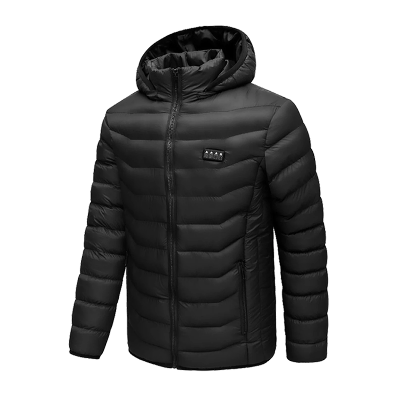 

Intelligent Heating Cotton Jacket 23 Heating Areas Winter Warmth Heated Coat for Men Women