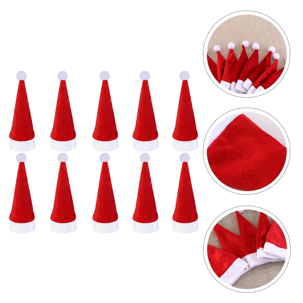 

28 PCS Cutlery Pouches Bottle Bags Holiday Silverware Holder Kitchen Utensil Red Christamas Paper