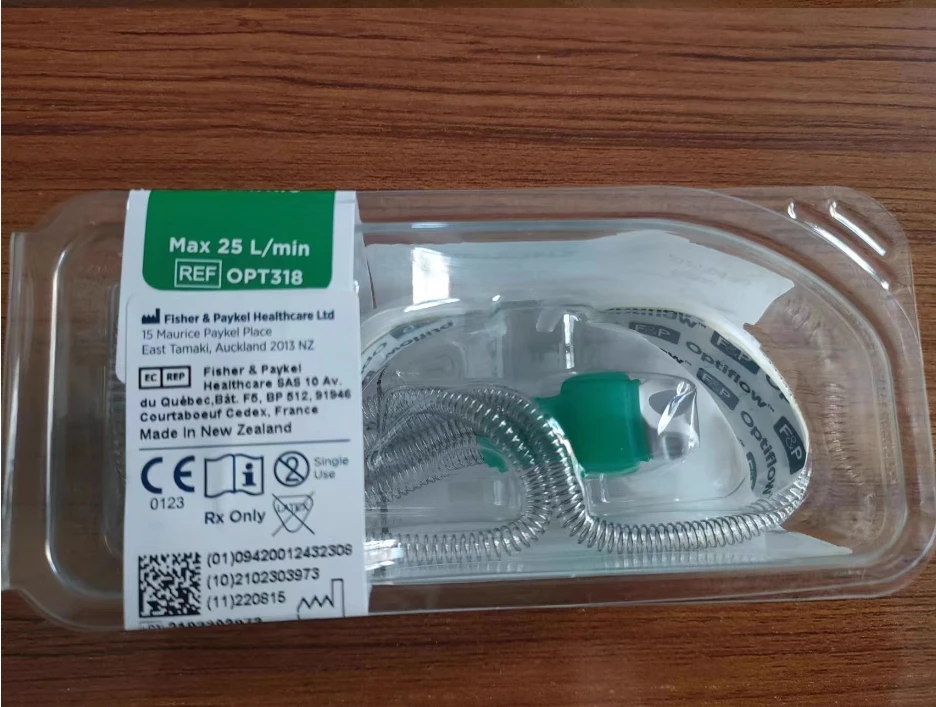 Fisher&Paykel nasal cannula for infants and young children opt312 opt314 opt316 opt318