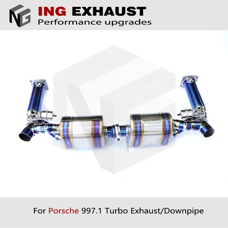 Switch For Porsche 997.1 Turbo 2005-2012 911 997 3.8T Carrera Targe 4 4S Turbo Titanium Alloy Catback Exhaust Valve