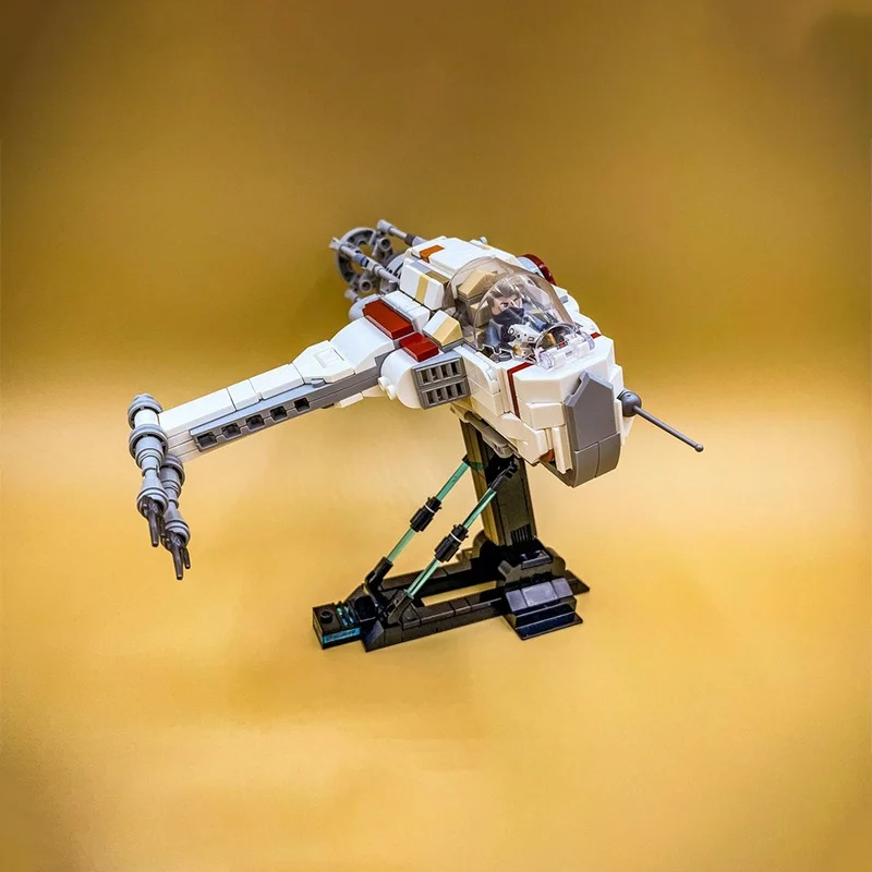 536 قطعة MOC روح ستارفايتر ستار معركة نموذج بناء هدية الكريسماس كتل اللعب البناء لتقوم بها بنفسك فكرة التعليم عيد ميلاد