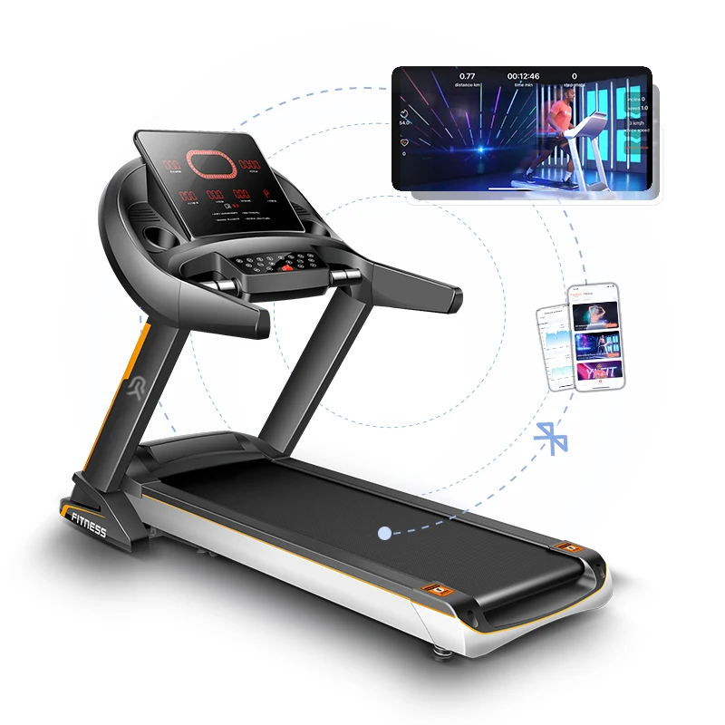 Motorized Treadmill Home Gym Fitness Treadmill 150kg Treadmill Best Quality Running Machine With FIT APP