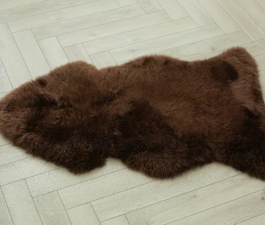 Sheepskin Area Rug Real Australia Sheepskin Fluffy Natural Wool Cozy & Warm Fur Rug