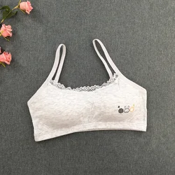 8-16 Years Cotton Girls Training Bra Adolescente Girl's Cute Lace Sport Bras Teen Girl Underwear Teens Bras