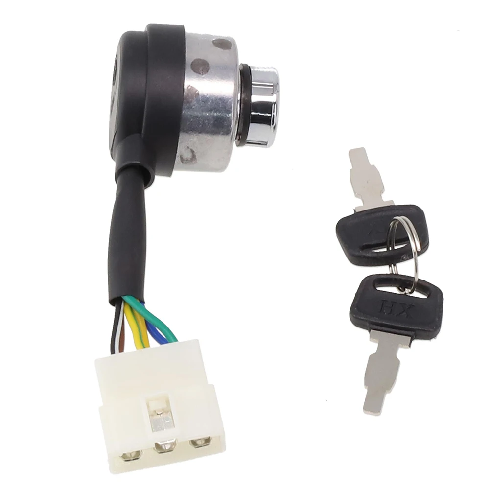 Keys Ignition Switch 16HP 188F 18HP 2.5-6.5KW D*h 4.2*4.5cm Gas Generator Ignition Key Switch XP10000EH XP12000E