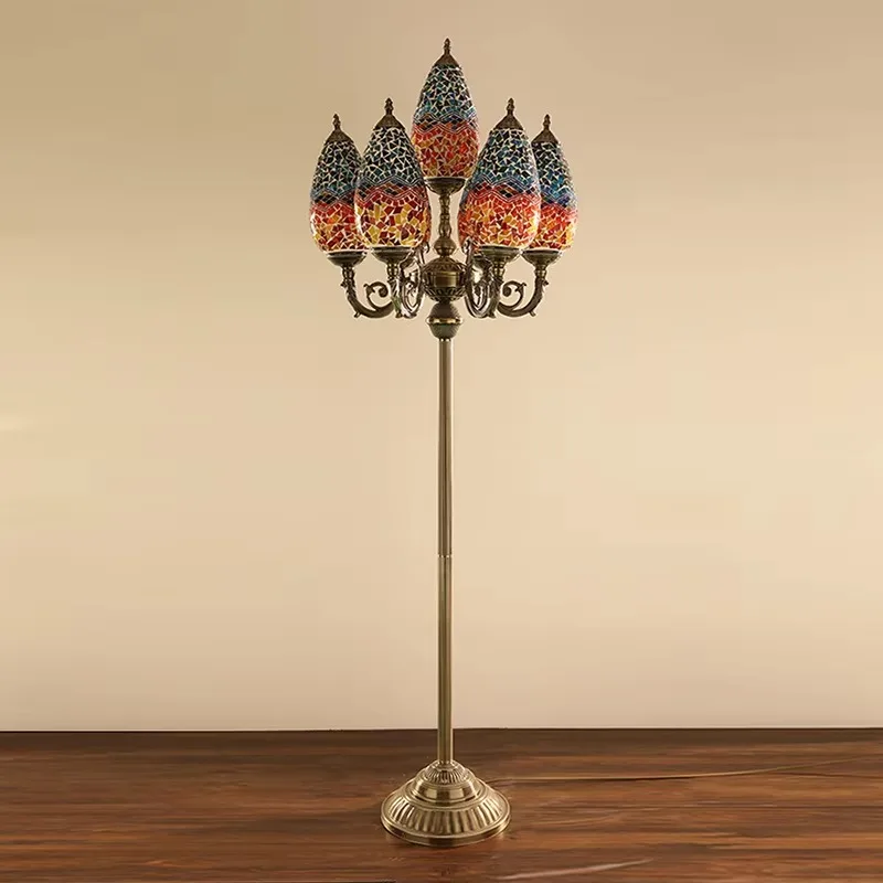 Guaranteed Quality Luxury Moroccan Table Lamps Turkish Colored Glass Lamps