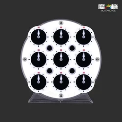[Picube] QiYi Clock ChuanShi Magnetic Magic Clock puzzle cube QiYi Magic puzzles Clock Learning&Educational Puzzle Cubes Toys