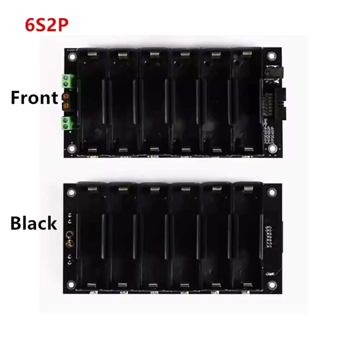 

(ABDH) Держатель для аккумуляторов 21700 6S с BMS 40A 24V, балансировочная плата для Power Wall/батарейного блока 21700, корпус для аккумуляторов, DIY-комплект 6S1P 40A BMS