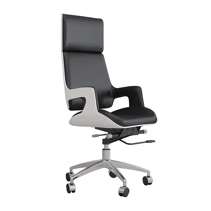 Foshan factory Wholesale Modern height adjustable armrest swivel pu leather office furniture executive office chair