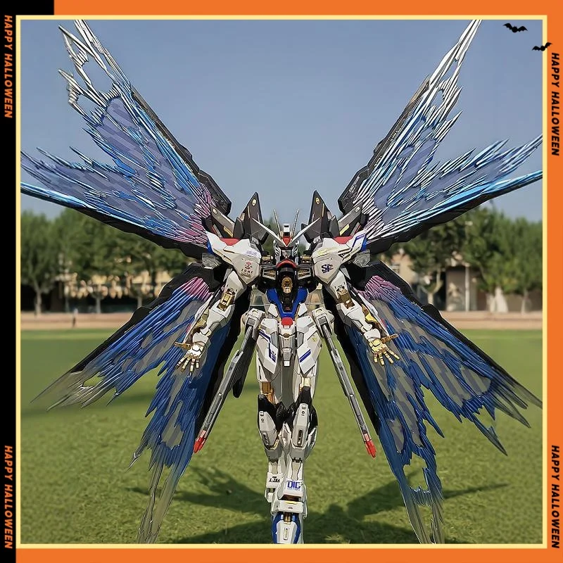 Gaoke HG 1/144 Strike Freedom Wing of Light  Assembly Model Kit  Action Figures Robot Fiugrine Plastic Model  Doll Toy Gift