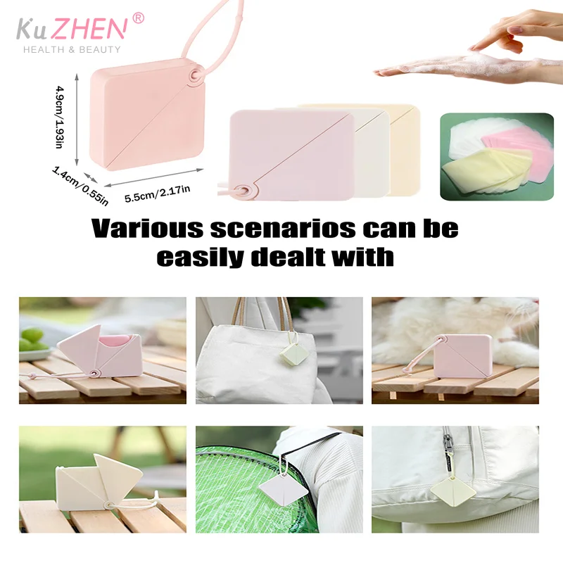 

1 коробка (50 листов) водорастворимый бумажный мыльный лист для путешествий, мытья рук, мини-бумажное мыло, ароматические ломтики, чистящие средства для ванны