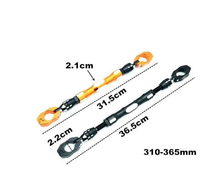 العالمي للدراجات النارية تعديل المقود العارضة سبائك الألومنيوم المقود شريط التوازن #5