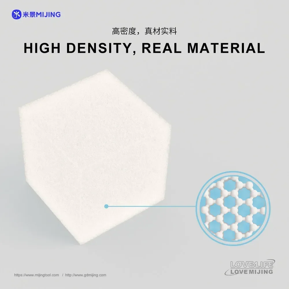 MIJING HM-11 500 шт. нано-чистящая губка, многофункциональная меламиновая чистящая губка для мобильных телефонов, рамка экрана, чистка камеры