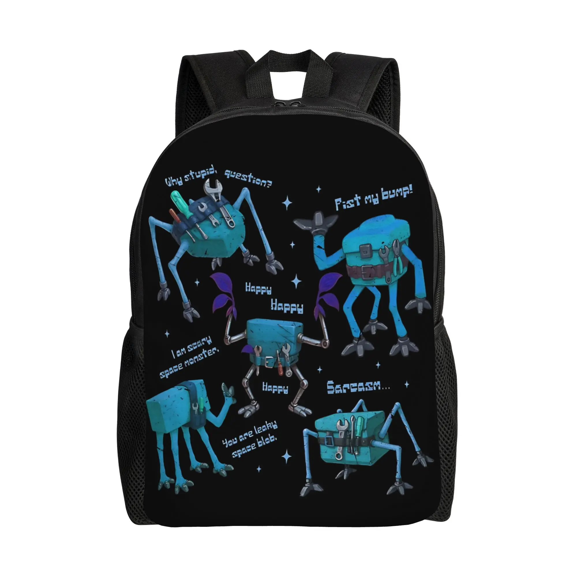 

Rocky Amaze Bookish Project Hail Mary Backpack Teen Large Backpacks Polyester Kawaii High School Bags College Rucksack