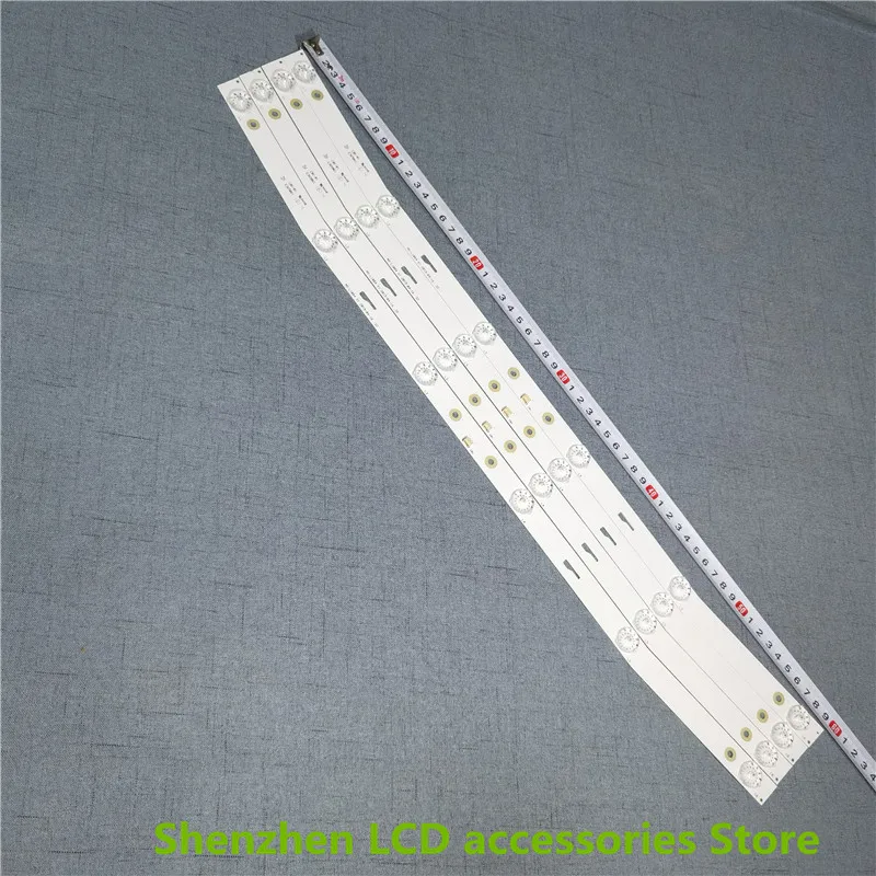 FÜR MS-L1084 R72-32D04-020-13 CBE-01 E 365061    595 mm 6 V 6 LEDs, 32 Zoll, 100 % neue LCD-TV-Hintergrundbeleuchtungsleiste aus Aluminium