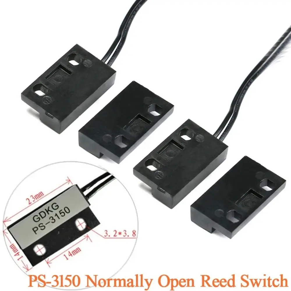 1Pcs NO Proximity PS-3150 Reed Switch 30cm Wire Inductance Distance Long Lasting Magnetic Sensor Module UL1007