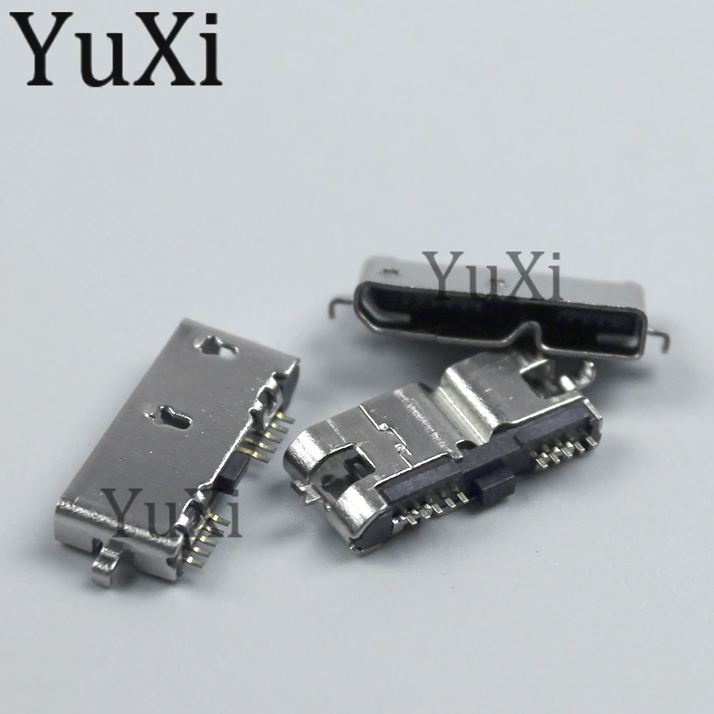 Conector de carregamento micro usb, 1 peça, para samsung note3 note4 note8 note9 note10