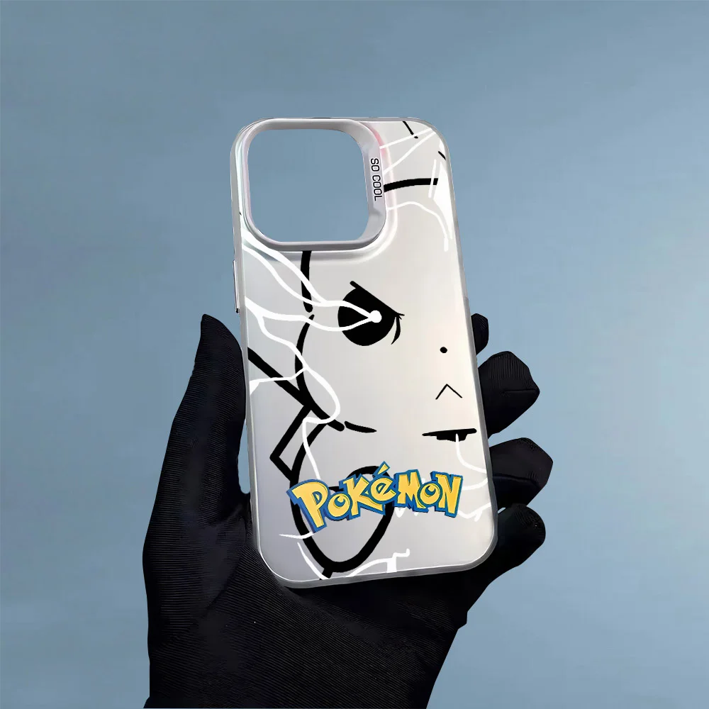 Casos de telefone celular pokemones smartphone 5g à prova de choque tpu duro caso de telefone celulares 15 pro max casos iphone13 cobre móvel