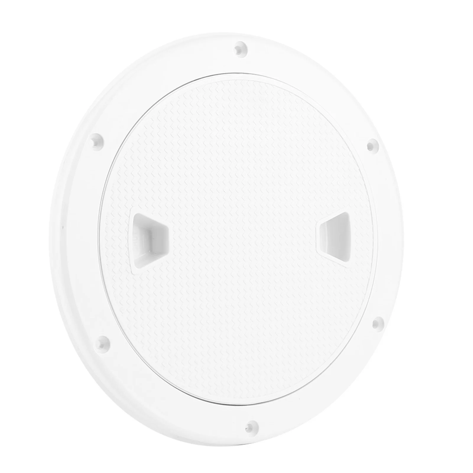 9.84in Deck Plate Round White OEM Replacement Anti UV Corrosion Resistant Boat Inspection Hatch Cover Accessory Part