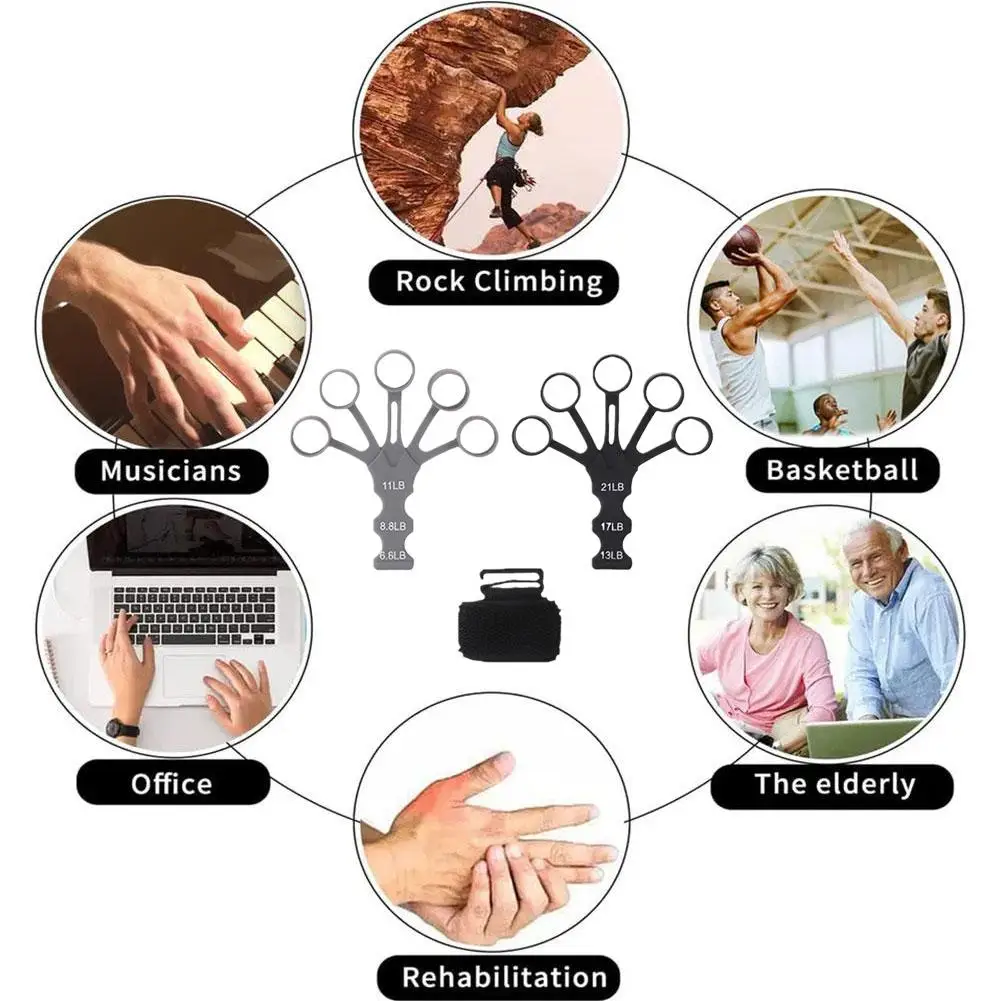 Uchwyt do ćwiczeń palców treningowy silikonowy nosze gitarowe wzmacniacz dłoni szczotka ekspander silikonowe narzędzia fizyczne do odzyskiwania