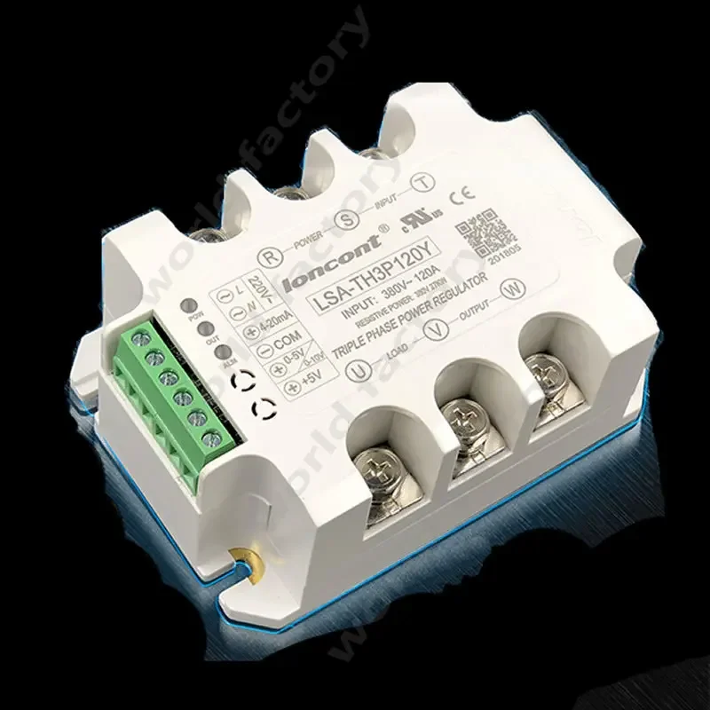 Three phase AC voltage regulate module transformer power regulator thyristor dimming power regulate temperature control heating