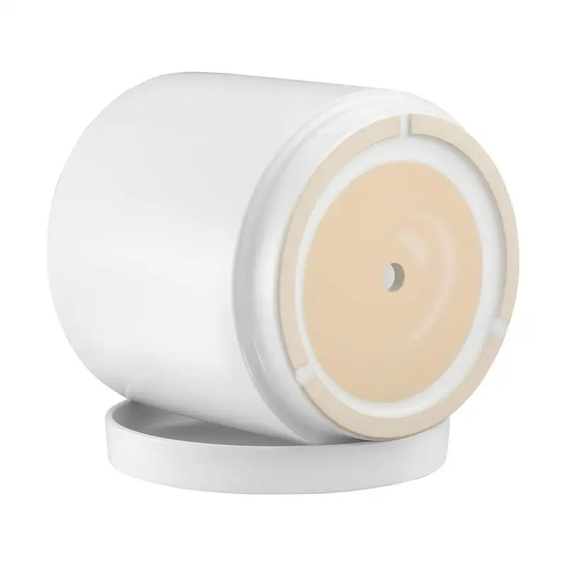 

Free Shipping-Cylinder Planter 12-Inch For Living Room Patio Office Modern Ceramic Flower Pots Drainage Holes Detachable Saucer Modern Home Tree Decor Indoor Outdoor Large Pot