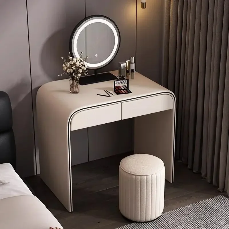HHDresser Bedroom Simple Modern Master Bedroom Solid Wood Makeup Table