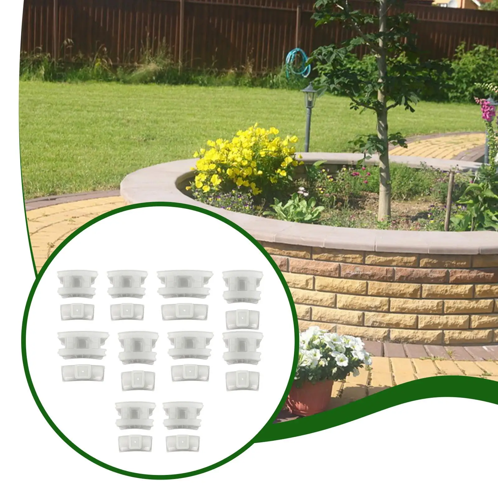 

Well Mould Ground Circular Concrete Block Brick Reusable Form for Inspection Well Outdoor Projects