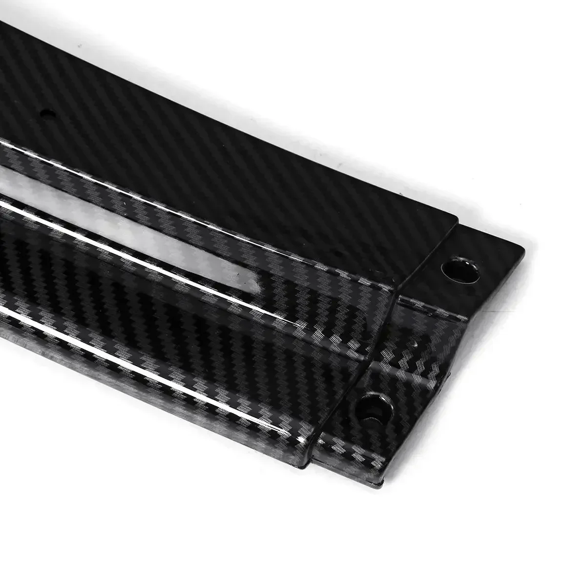 1Set Carbon Fiber Look Car Front Bumper Lip Splitter Lip  Diffuser For Lexus IS250/350/200T/300 AWD F-Sport 2014-2016 Body Kit view 6
