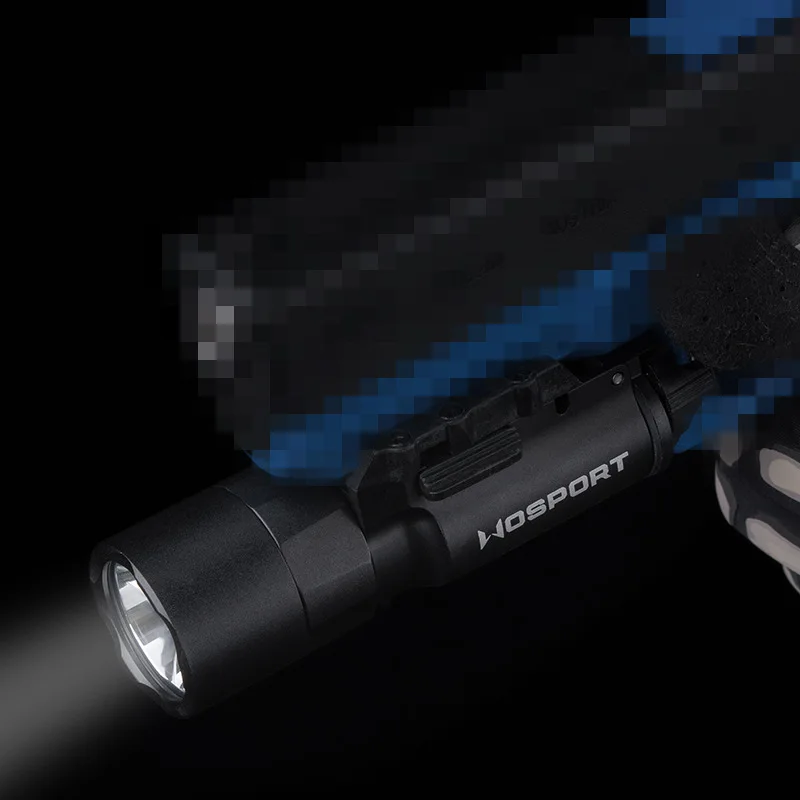 X300-A Tactical Lower Hanging Flashlight (SF Model) 800 Lumens, Alloy Shell, Left and Right Double Switches
