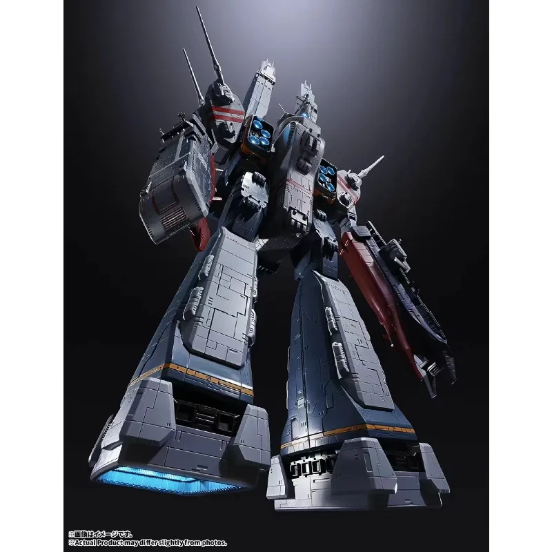 Original Bandai SDF-1 Macross DX Chogokin PVC 65cm Anime Character Collectible Display Toy Desktop Decoration Gifts