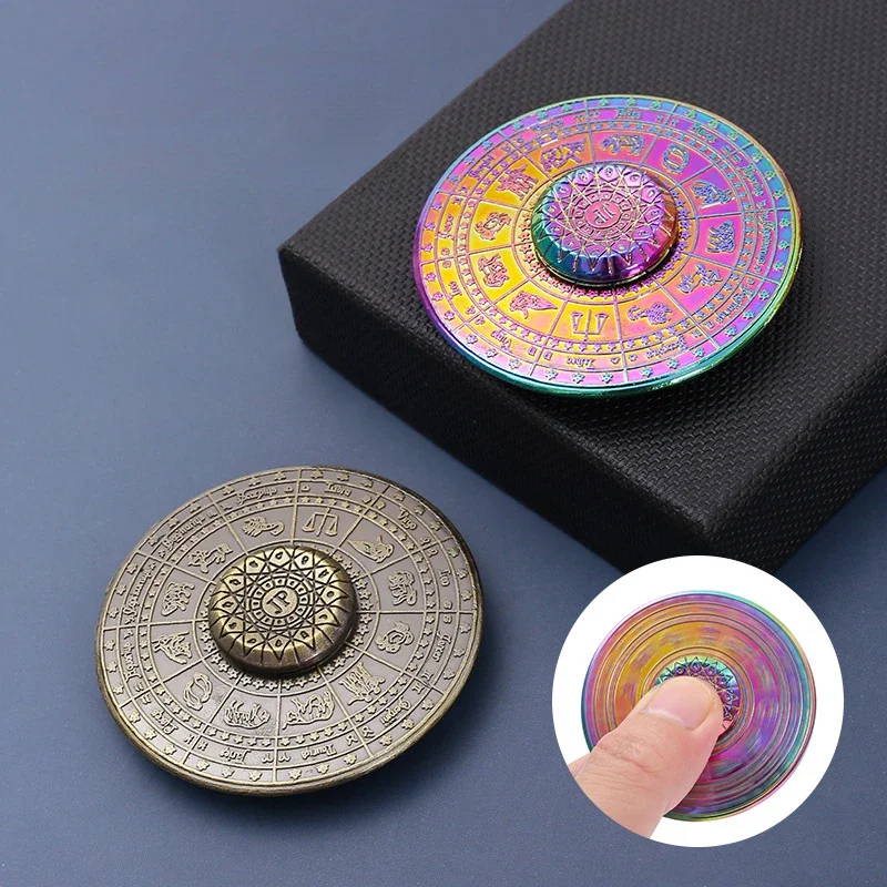 UFO Hand Fidget Spinner EDC Metall Kreisel Spitze Gyro Stress Relief Spielzeug Gyro Lindern Angst Stress Antistress ADHS Kinder
