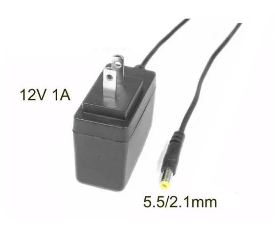 

Power Adapter SYS1381-1212-W2C, 12V 1A, Barrel 5.5/2.1mm, US 2-Pin Plug