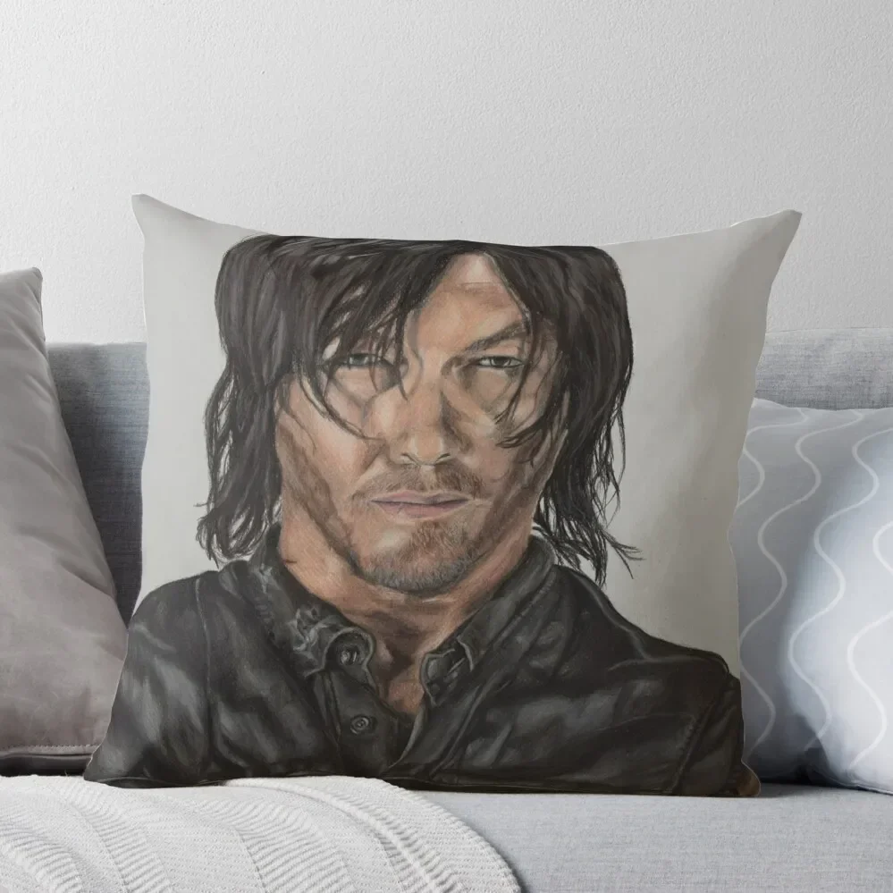 Daryl Dixon Throw Pillow Pillowcases Pillow Decor Pillow