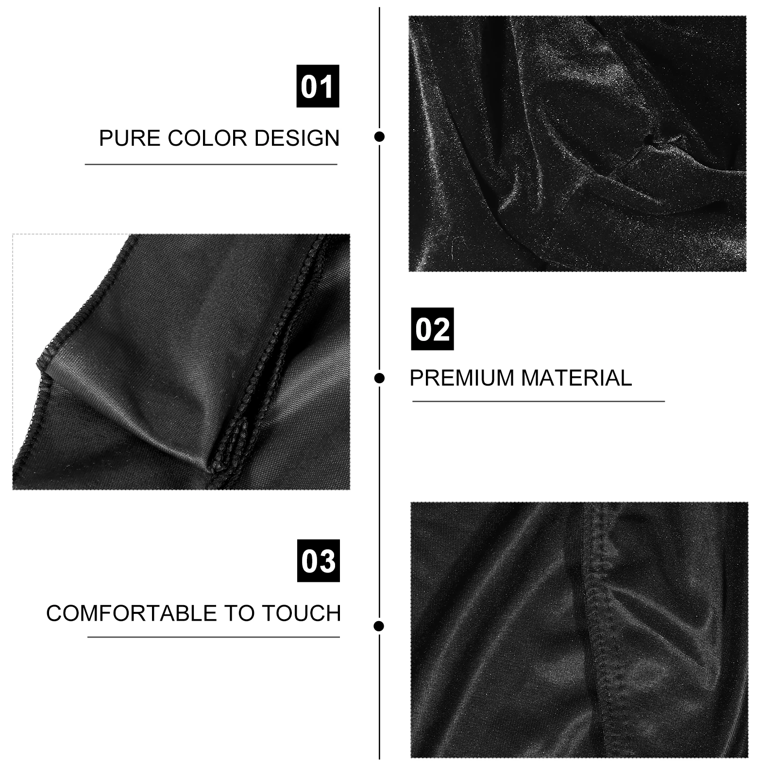 

Premium Piano Stool Cover Pure Color Style Scratch Resistant Comfortable Touch for Home Store Office Stool Cover