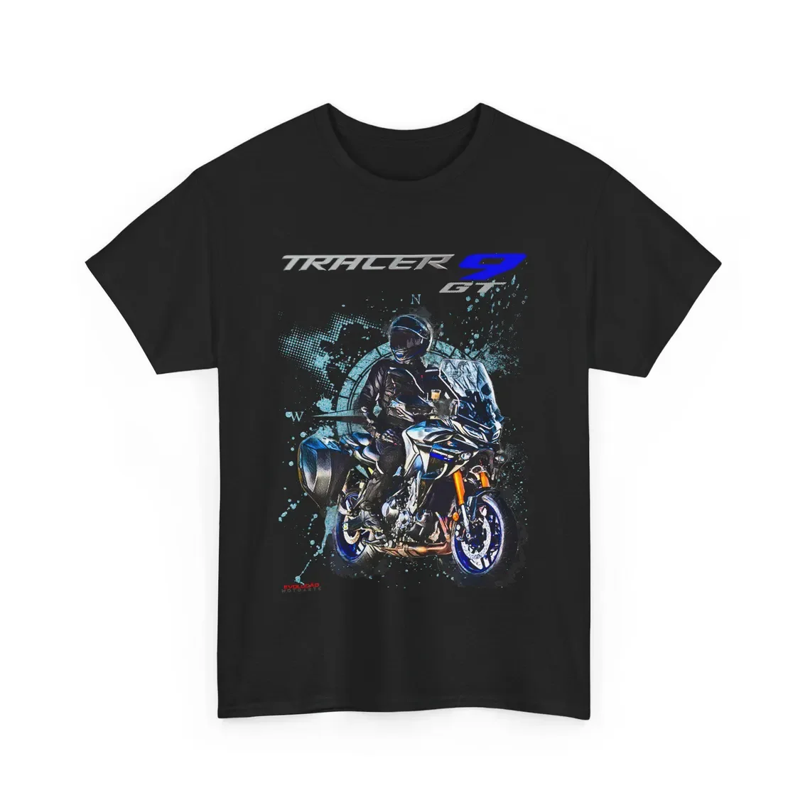 

Tracer 9 GT T Shirt High Performance Sport Tourer Motorcycle Tee CP3 Rider Top For Fans Tech Adventure Gift