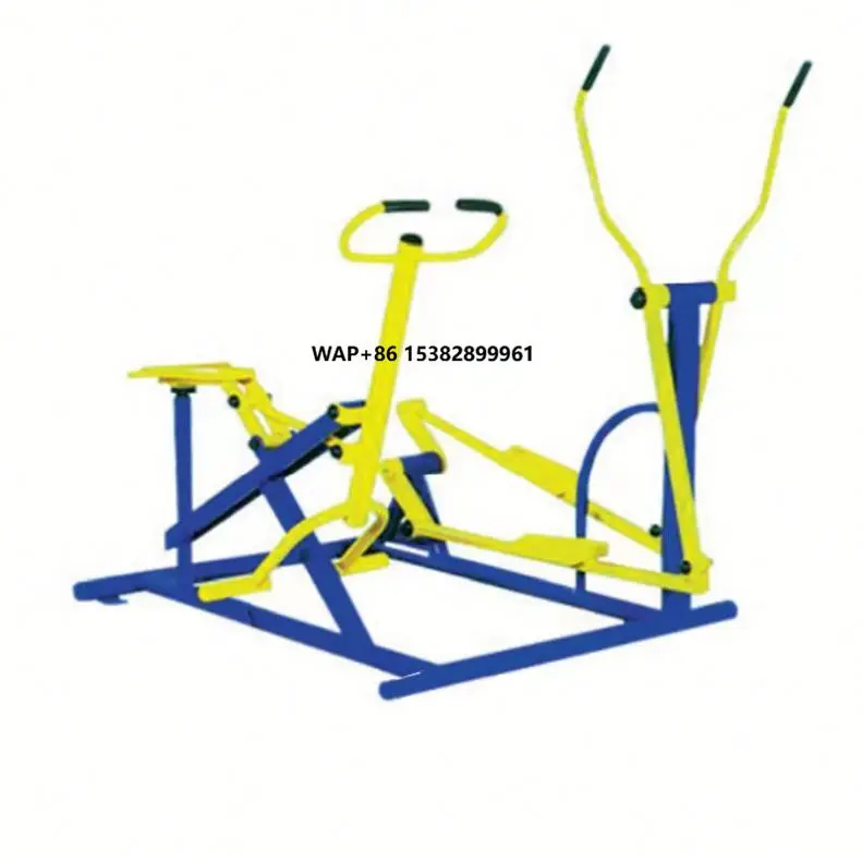 

Customized HRYS JSQC18 Rolled Steel Residential Park Exercise Bike Garden Fitness Equipment Set for Outdoor Scenic Area Cycling