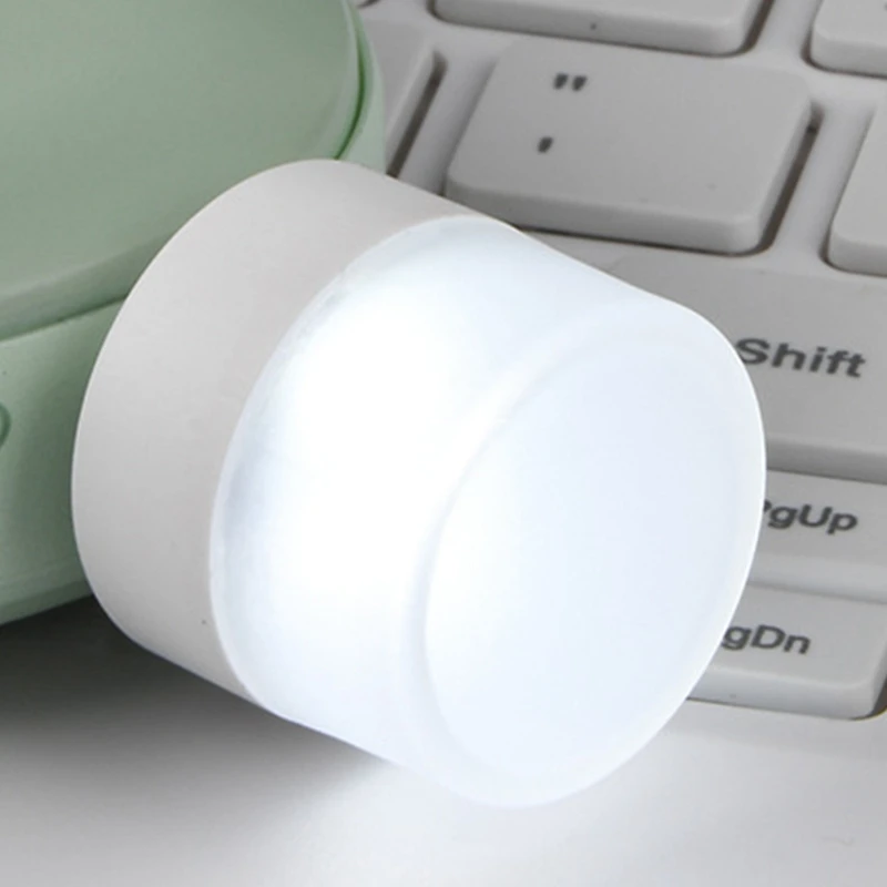 Promotion! 8Pcs Night USB Light Mini LED Bulb, Compact, For Bedroom, Bathroom, Nursery, Hallway, Kitchen Lights