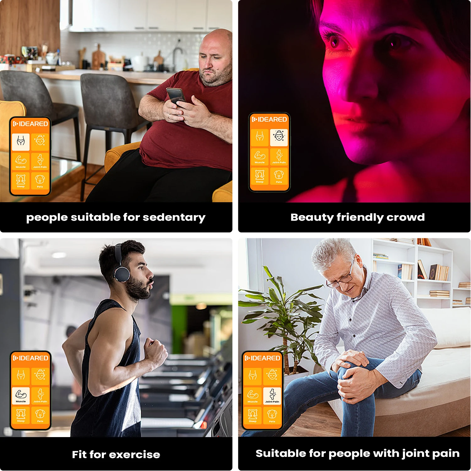 2026 IDEATHERAPY Sport Fitness New Infra Whole Body RLPRO2000-L 9 Wavelength Led Bed Lamp Device Machine Red Light Therapy Panel view 4