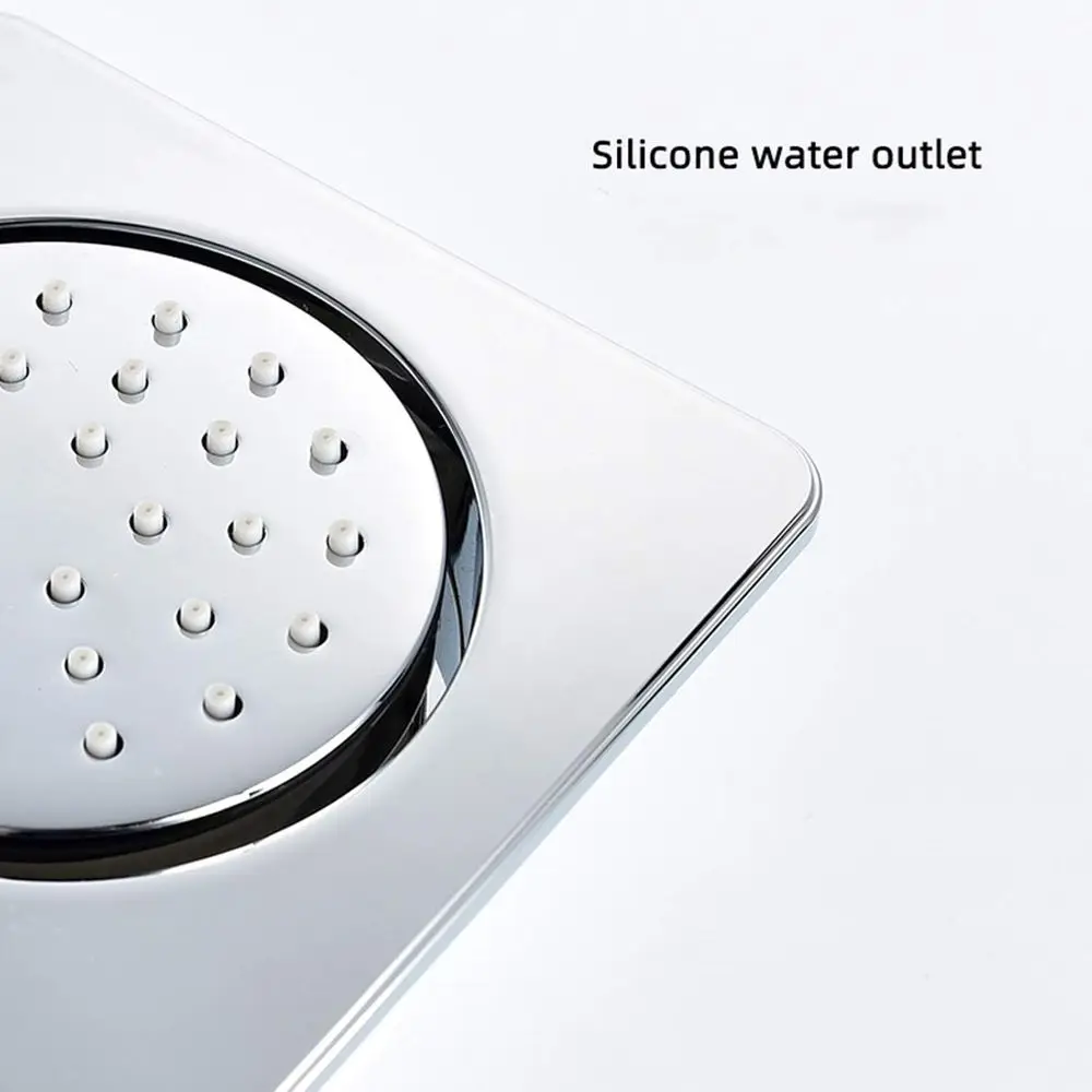 نفاثة دش نحاسية قابلة للتعديل مثبتة على الحائط، بخاخ جانبي على طراز السبا 130 مم، ملحقات الحمام