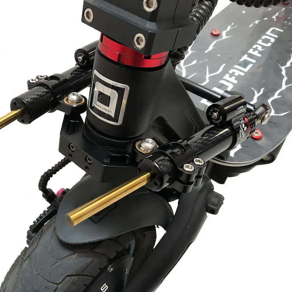 For Dualtron Victor Luxury Thunder II Scooter Damper Assembly Anti-vibration Dual Directional Steering Damper Kit 2PCS