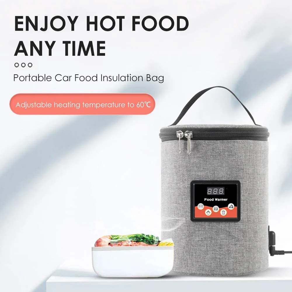 Car Baby Bottle Warmer Portable Newborn Milk Heater Thermostat Bag Smart Display Large Capacity Feeding Warmer Bags