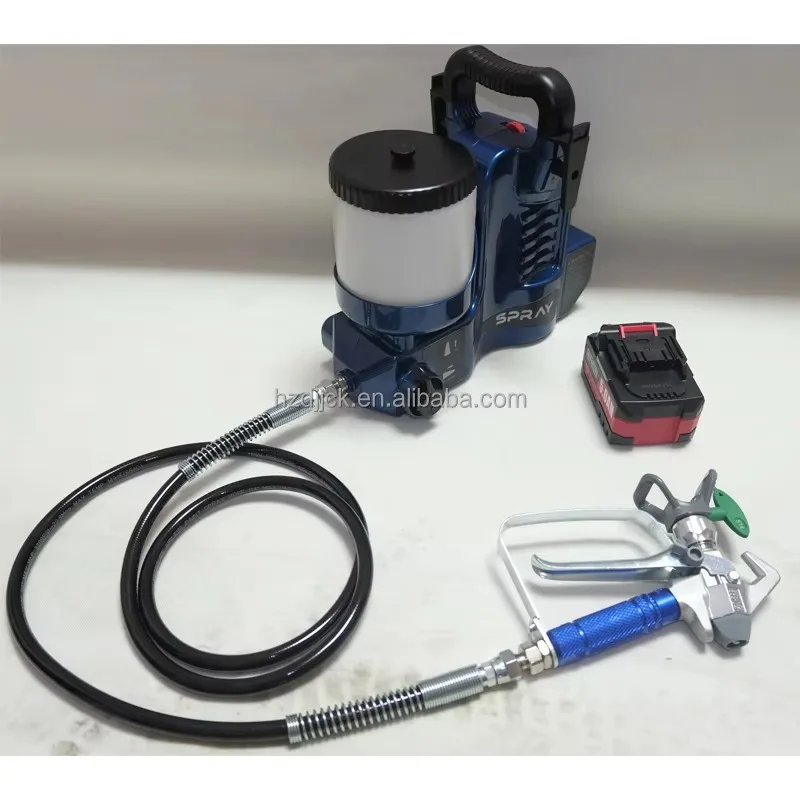 New Convenient Lithium Battery High-voltage Airless Spraying Machine Latex Paint Coating Spray Gun Efficient 21V