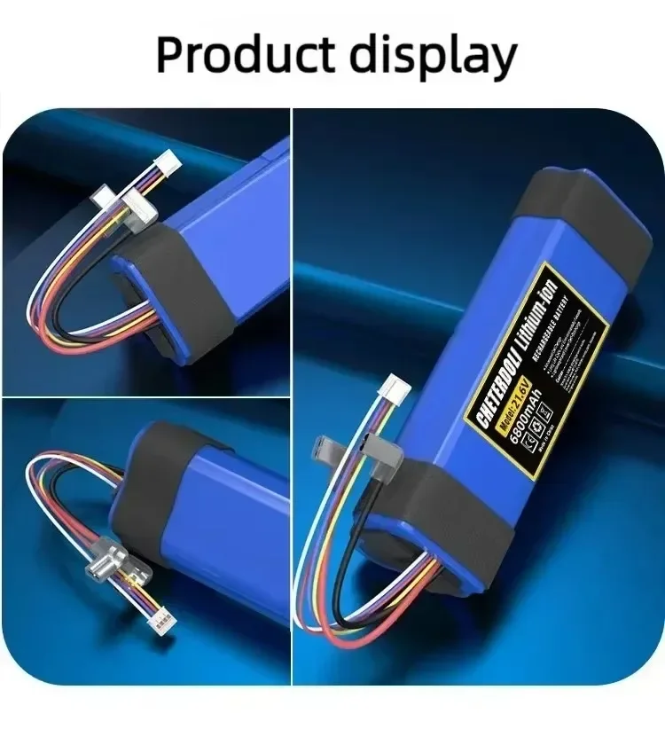 

Replacement 6800mAh and 12800mAh Lithium Batteries for Dreame H10 H11 H11 Max H12 Max H13 VWV8 HHR24A Floor Scrubbers Long Lasti