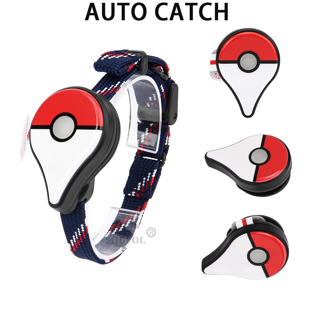 Новый браслет с автозахватом для Pokemon Go Plus, совместимый с Bluetooth браслет, карманные фэнтезийные Фигурки игрушек