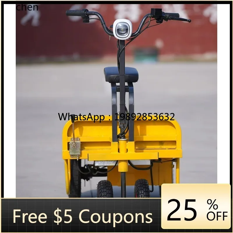 JX8greenhouse transportation upside down donkey electric flat truck construction site construction truck