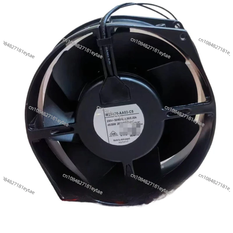

W2S130-AA03-43 W2S130-AA03-C9 230 В 45/39 Вт Цельнометаллический вентилятор